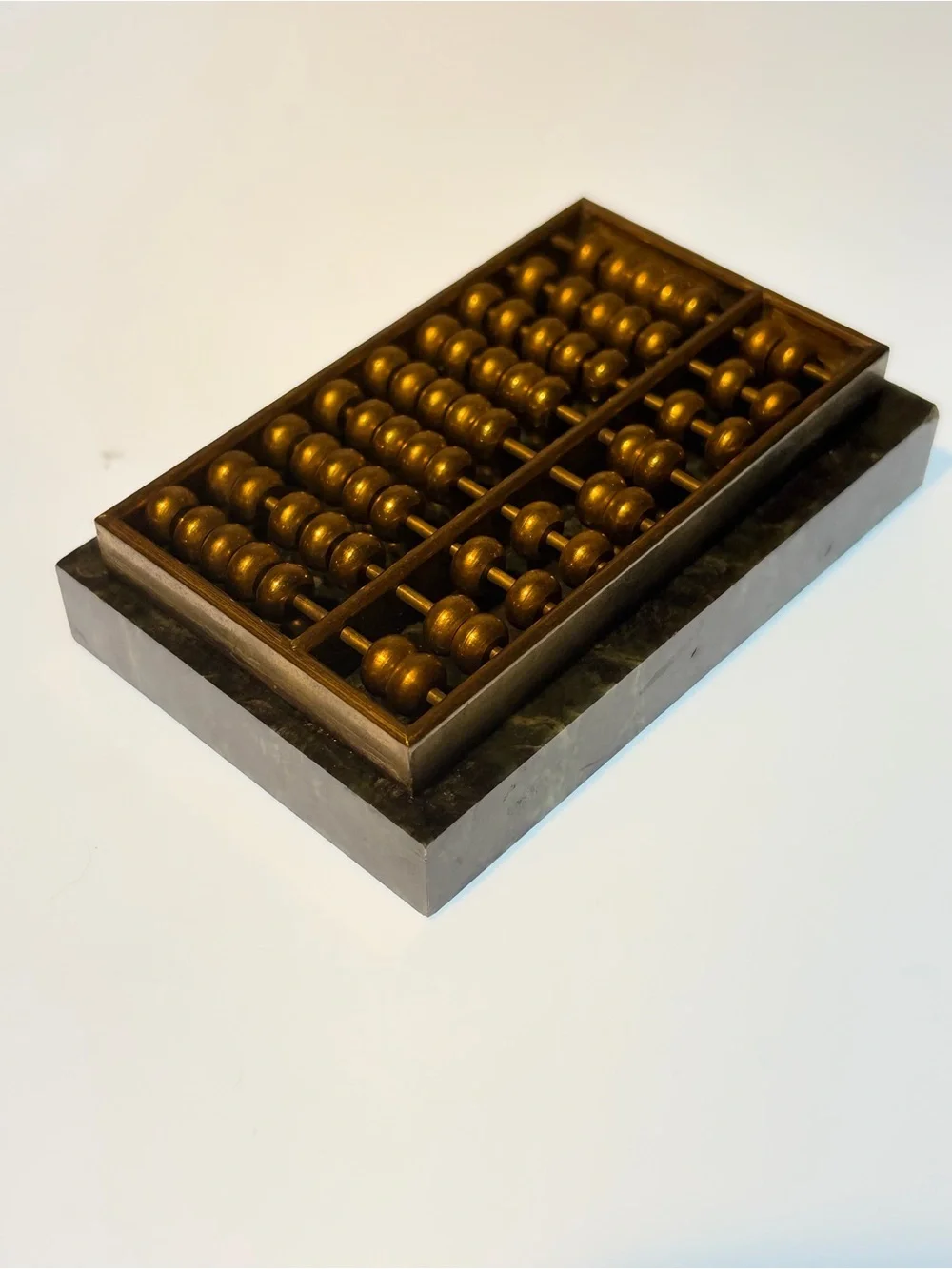 Bronze Abacus Decorative Desktop Accent - Bronze